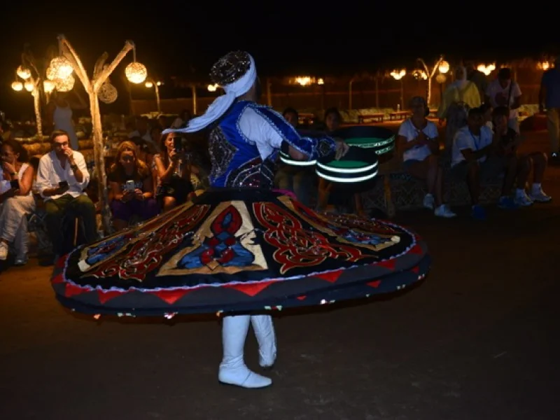 Serata a Nabq sul Mare